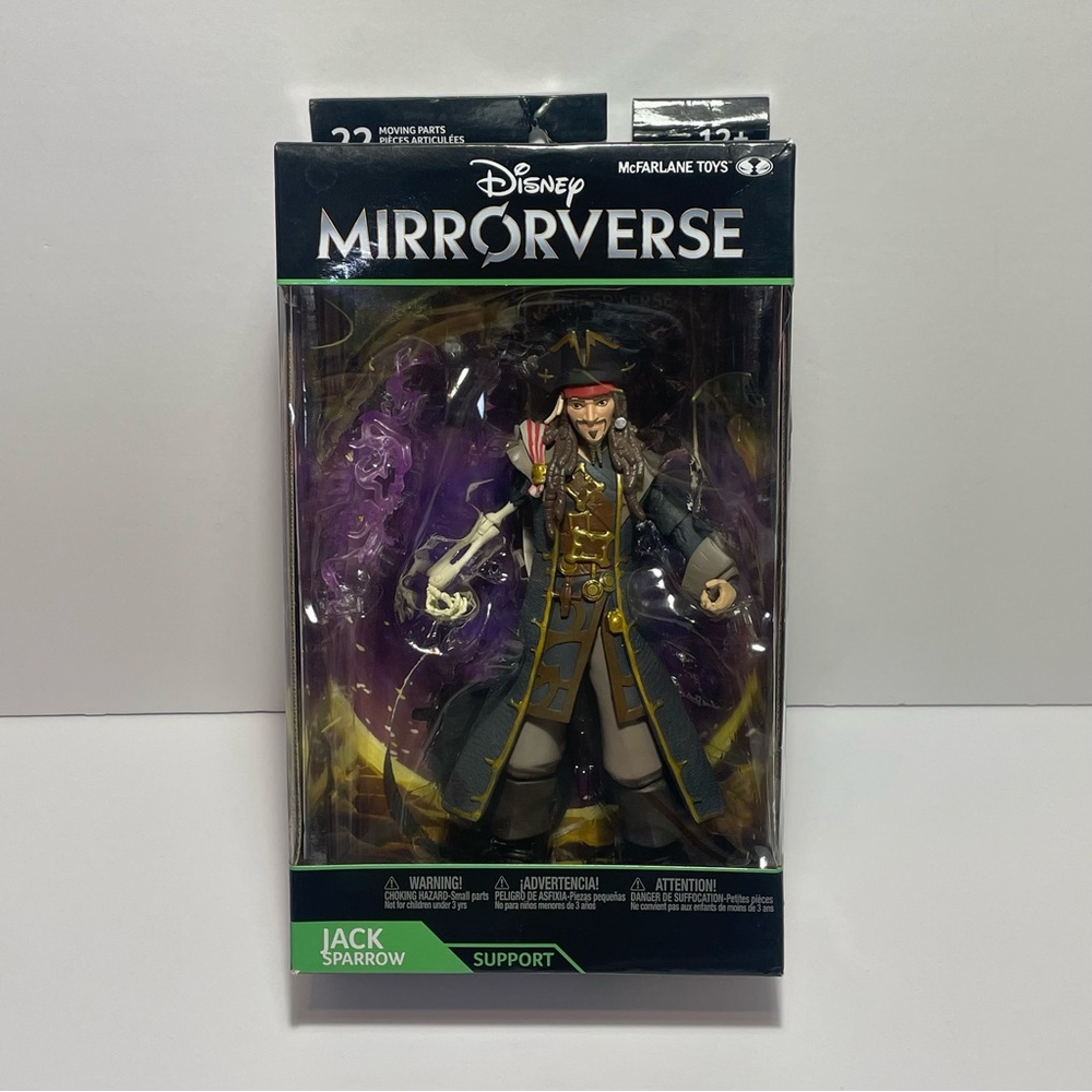 Disney Mirrorverse Jack Sparrow Figure with Purple and Brown Accents